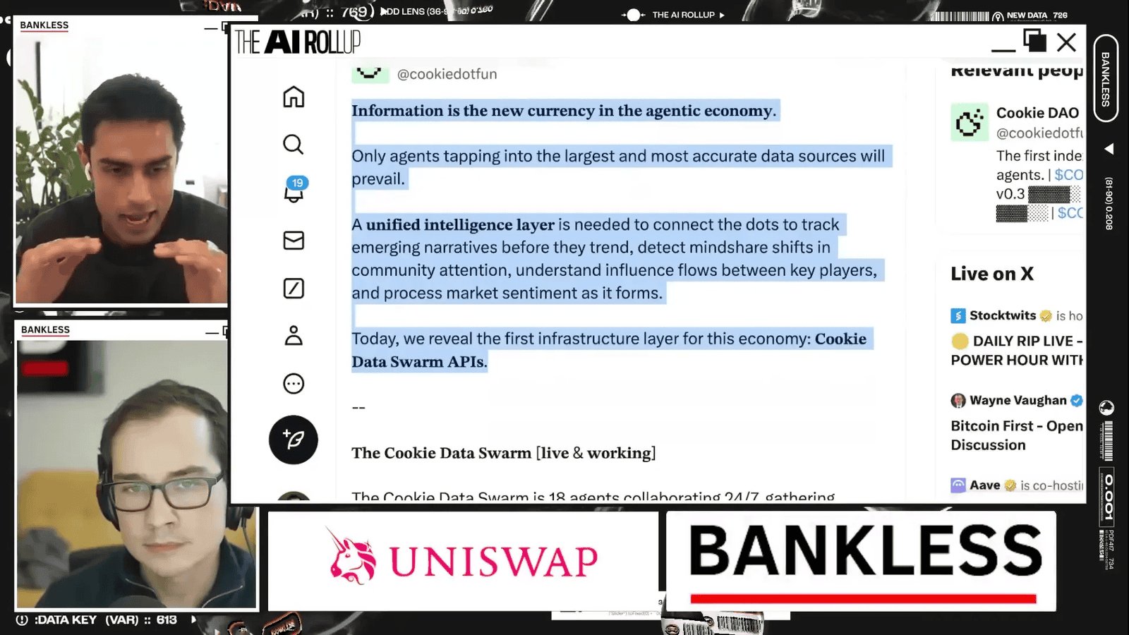 AI agent swarm infrastructure