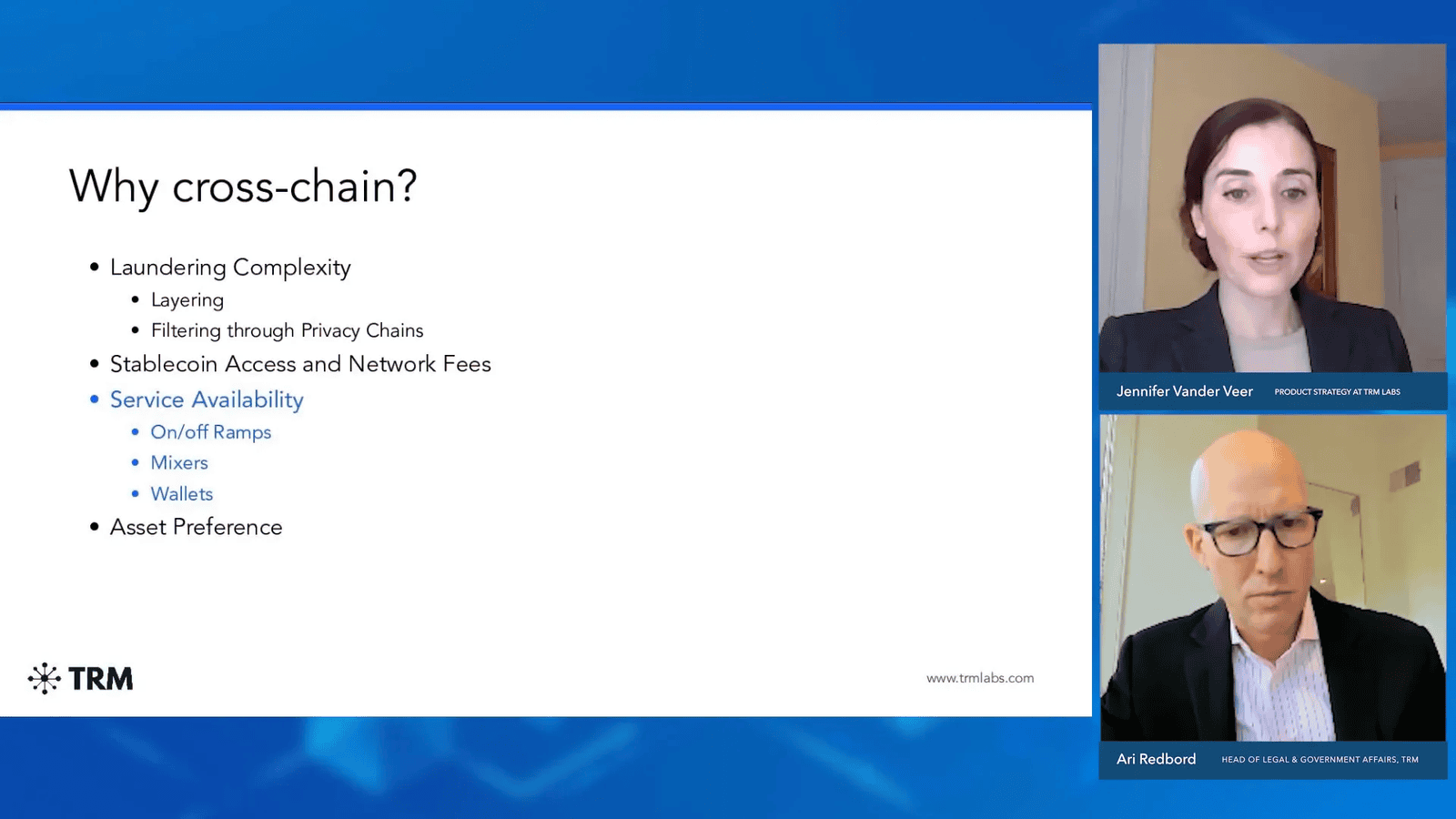 Mixing Services on Different Blockchains
