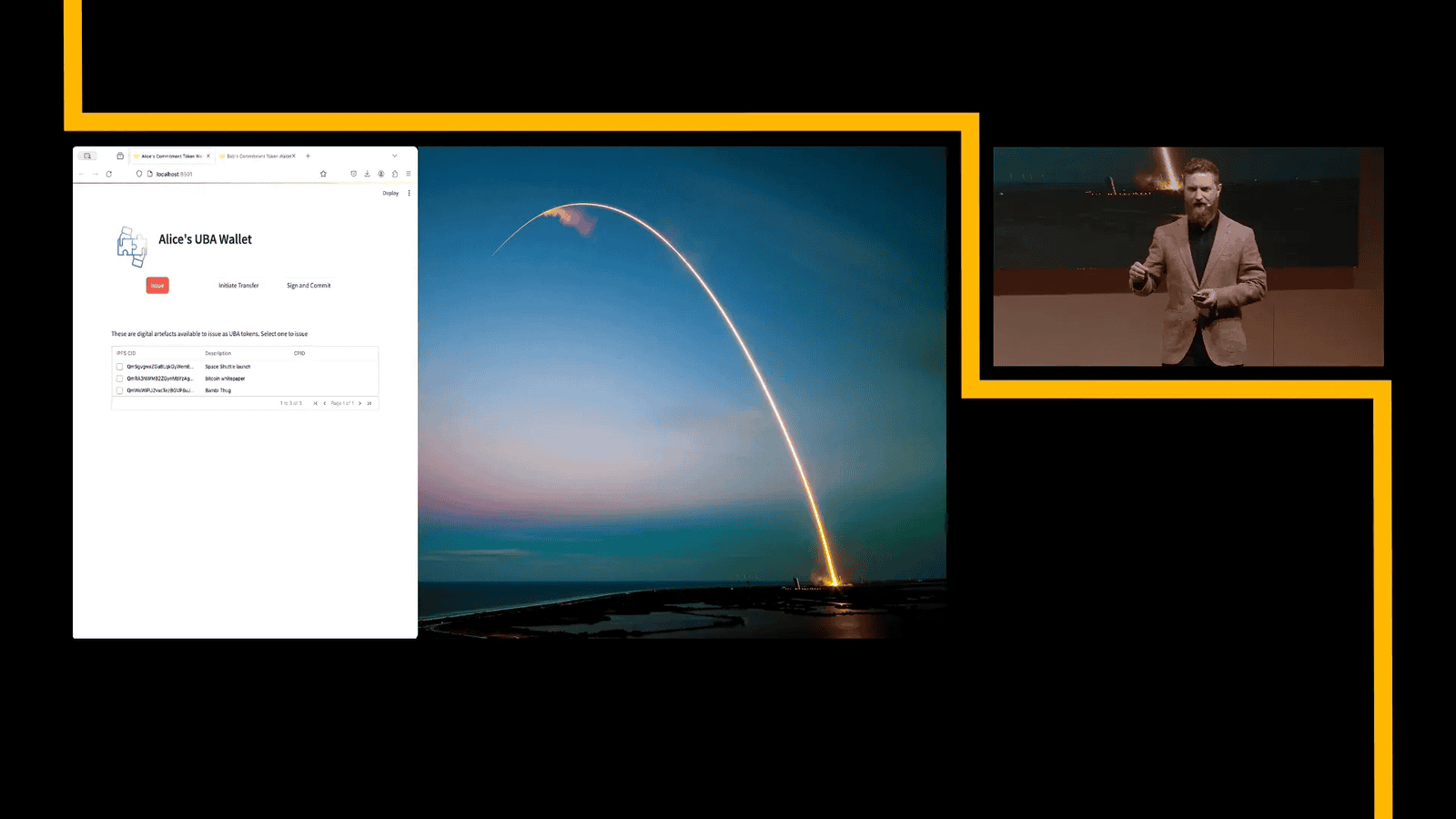 Demonstrating Cross-Chain Transfers with Packets