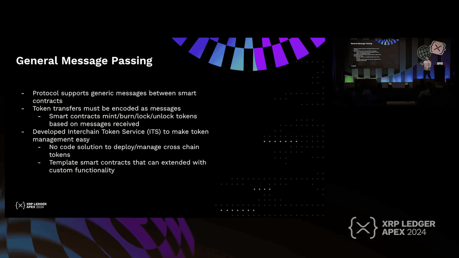 Standard packet structure for Axelar messages