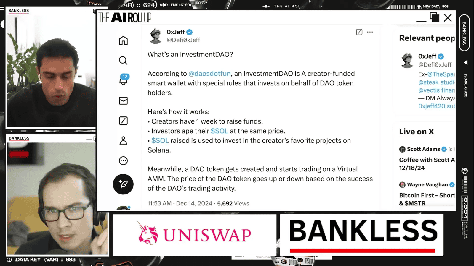 Investment DAO structure