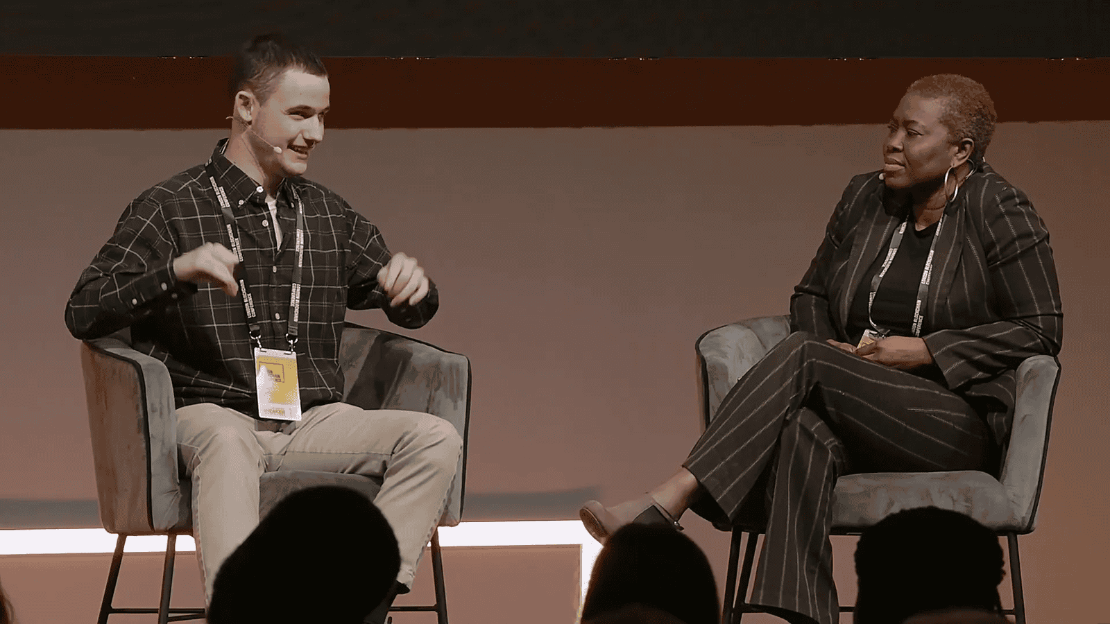 Evelyn Nayo discussing Federated Learning as a solution to latency issues