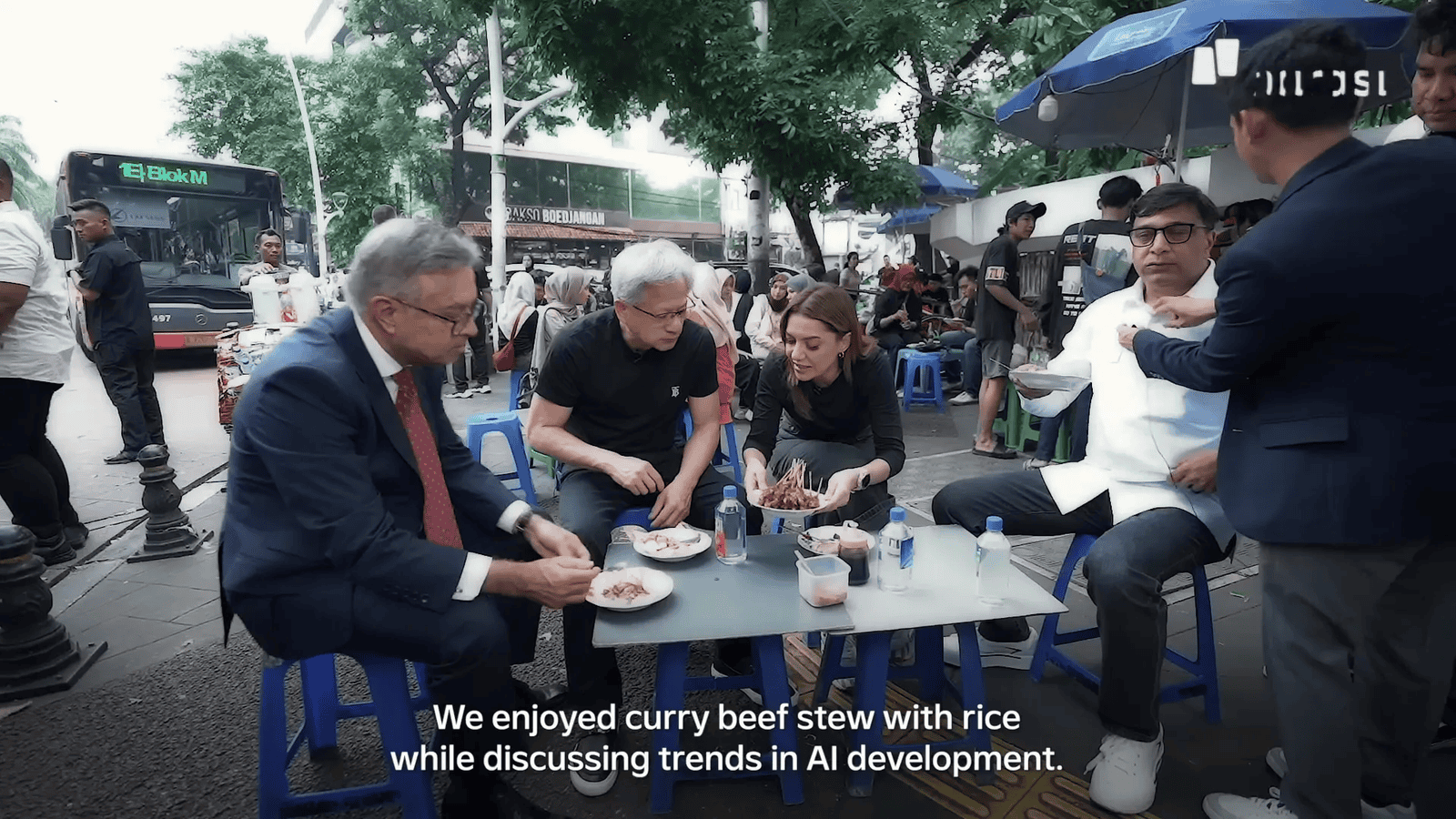 Meeting Jensen Huang