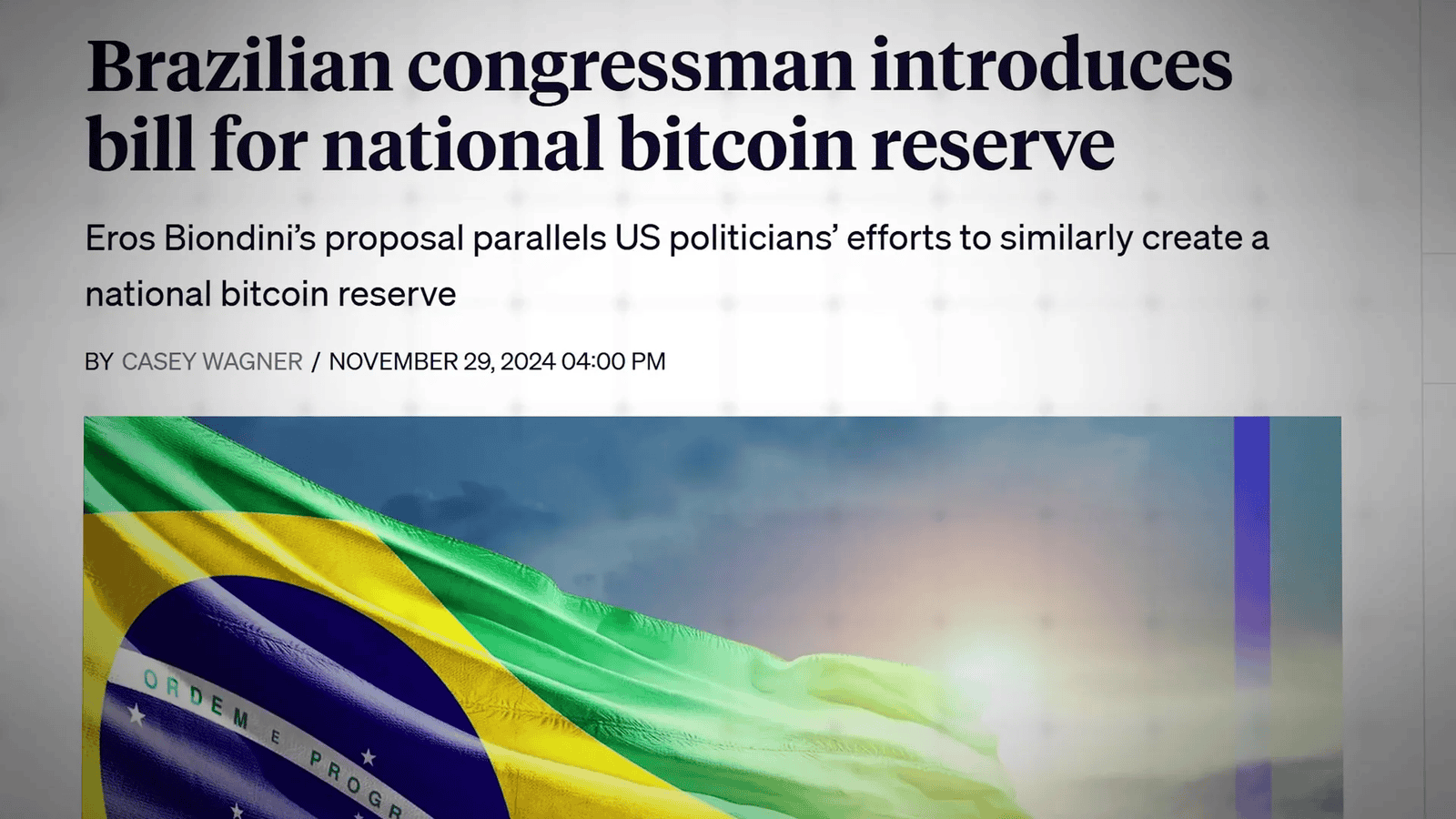 Future of digital asset reserves